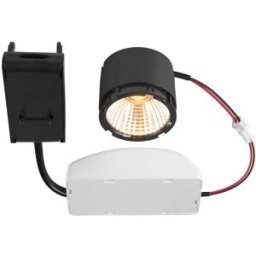 SLV NEW TRIA®, module LED, rond, 1800-3000 K, 38°, PHASE, noir - Spot de plafond