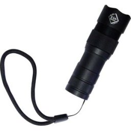 kh-security Pro Alarm LED Lampe de poche avec dragonne, avec interface USB à batterie 300 lm 99 g