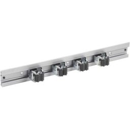Meister Werkzeuge WU9953160 Barre de support dappareil à pince fixe, 5 pièces (L x l) 500 mm x 60 mm 1 set