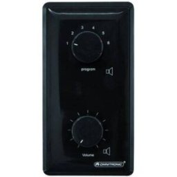 Omnitronic 80711089 encastré Commande du volume et sélecteur de programme ELA noir