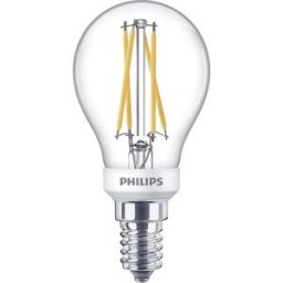 Philips LED 871951432417600 LED CEE D (A - G) E14 forme de goutte 2.5 W = 25 W blanc chaud (Ø x H) 45 mm x 80 mm à intensité variable 1 pc(s)