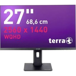 Moniteur LCD Terra 2772W CEE D (A - G) 68.6 cm 27 pouces 2560 x 1440 pixels 16:9 5 ms HDMI™, DisplayPort, USB-C®, prise casque IPS LCD