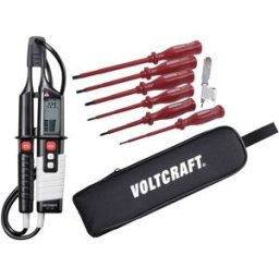 Testeur de tension à 2 pôles VOLTCRAFT VC 65 CAT III 1000 V, CAT IV 600 V LCD, Acoustique, LED
