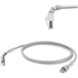 Weidmüller 1233160020 RJ45 Câble réseau, câble patch CAT 6a S/FTP 2.00 m gris certifié UL 1 pc(s)