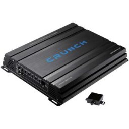 Crunch GPX2200.1D2 Ampli auto numérique 1 canal 2200 W Réglage volume/basses/aigus adapté pour (marque automobile): Universal
