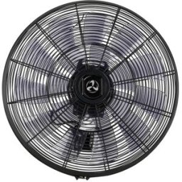 CasaFan AIROS ECO SILENT WALL SW Ventilateur mural 90 W (Ø) 514 mm noir avec télécommande, minuteur, oscillant, hauteur réglable