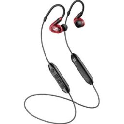 Sennheiser IE 100 PRO WIRELESS RED Écouteurs intra-auriculaires Bluetooth, filaire rouge Audio haute résolution micro-casque pour le studio