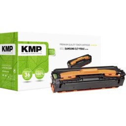 KMP Toner compatible remplace Samsung CLT-Y504S Cassette de toner jaune 1800 pages SA-T60
