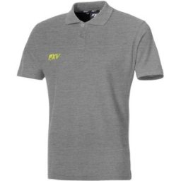 Force Xv Polo à Manches Courtes Classic Force Heather Grey 164 cm Garçon