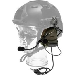 Z-tactical Casque Avec Micro Comtac Ii Fast Military Foliage Green One Size unisex
