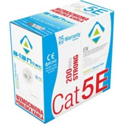 A-lan Câble Réseau Kiu5str305 U/utp Cat5 Bobine 305 M Grey One Size unisex
