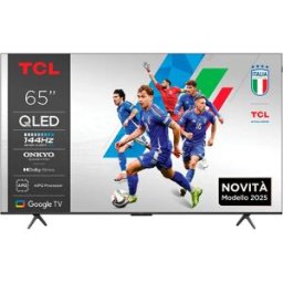 TCL Tv 65p8k 65´´ 4k Qled Black Europe PAL unisex