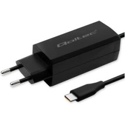 Qoltec Chargeur Mural Gan Ultra-rapide Usb-c 90w Black One Size unisex