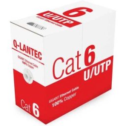 A-lan Câble Réseau Cat6 U/utp 305 M Grey One Size unisex