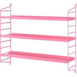 Etagères en bois rose String Pocket - String furniture