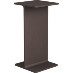 Pedestal en aluminium marron 15x30cm Museum - String furniture