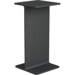 Pedestal en aluminium noir 15x30cm Museum - String furniture
