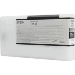 Epson T6531 (C13T653100) Cartouche d'encre Noir Photo Noir photo