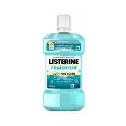 Listerine Bain de Bouche Fraîcheur Goût Plus Léger Sans Alcool 500 ml - Flacon 500 ml