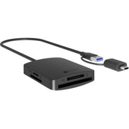 ICY BOX IB-CR302-CU3 Lecteur de carte mémoire externe USB 3.1 (Gen 1), USB-C® (USB 3.2 Gen 1) noir