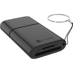 ICY BOX IB-CR204-CU3 Lecteur de carte mémoire externe USB 3.1 (Gen 1), USB-C® (USB 3.2 Gen 1) noir