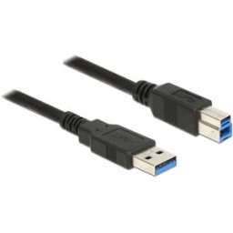 Delock Câble USB USB 3.2 Gen1 USB-A mâle, USB-B mâle 0.50 m noir 85065