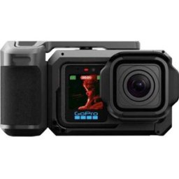GoPro MISSION 1 PRO GRIP Edition Caméra sport 4K, 8K, Bluetooth, écran tactile, étanche, protégé contre les projections deau, résistant aux chocs,