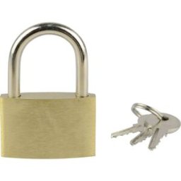 Cadenas Brüder Mannesmann M 413-35 or-jaune avec serrure à clé