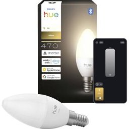 Philips Hue Hue Ampoule à LED (simple) 8721103099600 CEE: E (A - G) 1er-Pack E14 0.2 W blanc chaud