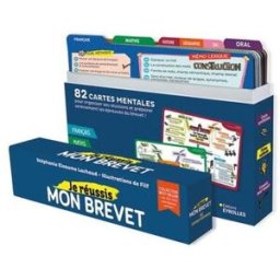Je réussis mon brevet : 82 cartes mentales pour organiser ses révisions et préparer sereinement les Stéphanie Eleaume-Lachaud Eyrolles