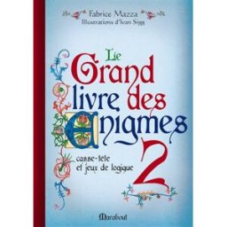 Le grand livre des énigmes : casse-tête et jeux de logique. Vol. 2 Fabrice Mazza Marabout