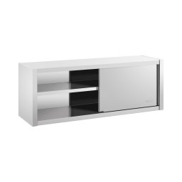 Armoire murale en inox - 160 x 45 cm