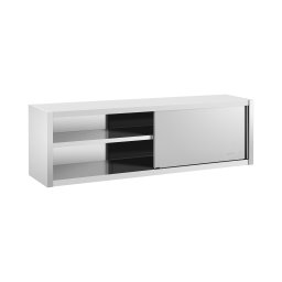Armoire murale en inox - 200 x 45 cm - Royal Catering - 30 kg