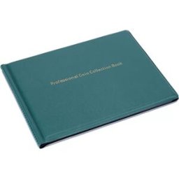 INF Classeur de timbres, Album de pièces de monnaie de 240 pochettes pour collectionneurs Vert