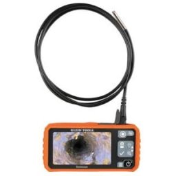 Klein Tools Borescope pour plomberie 1,5 m col de cygne caméra 720p écran 4,3 pouces (ET18)