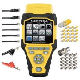 Klein Tools Testeur de câble réseau Scout® Pro Max avec télécommande Set (VDV501770)