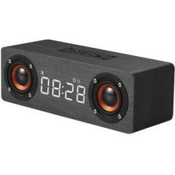 Enceinte Bluetooth Portable Lcd Hauts-parleurs 6w Micro Aux Sd Fm Rom 16 Go Bleu Yonis