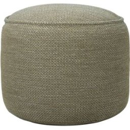 Ethnicraft - Pouf d'extérieur Donut - Gris - Tissu polypropylène - Designer Ethnicraft Design Studio