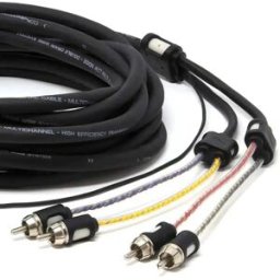 Câble RCA Audison Connection Best BT4 550.2 à 4 canaux de 5,5 m