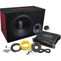 Kit complet de caisson de basses Ground Zero GZ BASS KIT 12.300X-II