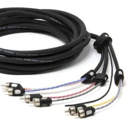 Câble RCA Audison Connection Best BT6 550.2 à 6 canaux de 5,5 m