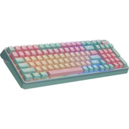 Clavier sans fil Bluetooth mécanique (Kailh Box V2 Red) Cooler Master MK770 RGB (Vert/Rose/Orange)
