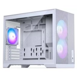 Boitier Mini Tour Micro ATX Phanteks XT M3 RGB avec panneau vitré (Blanc)