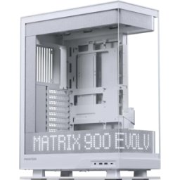 Boitier Moyen Tour E-ATX Phanteks Evolv X2 Matrix RGB avec panneau vitré (Blanc)