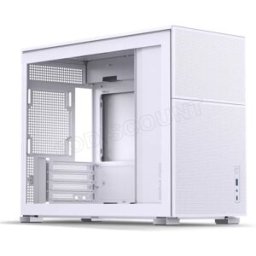 Boitier Mini Tour Micro ATX Jonsbo D31 Mesh avec panneau vitré (Blanc)