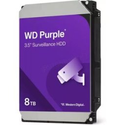 Disque Dur 3,5" Western Digital Purple Surveillance 8To 256Mo - S-ATA