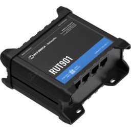 Modem Routeur industriel Wifi Dual SIM 4G Teltonika RUT901 (Noir)