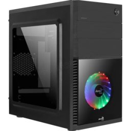 Boitier Mini Tour Micro ATX AeroCool CS-105 Cosmo-C RGB avec panneaux vitrés (Noir)