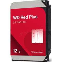 Disque Dur 3,5" Western Digital Red Plus NAS 12To 512Mo - S-ATA 3,5