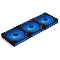 Lian-Li Lot de 3 Ventilateurs de boitier Lian Li Uni Fan SL-Infinity RGB - 12cm (Noir)